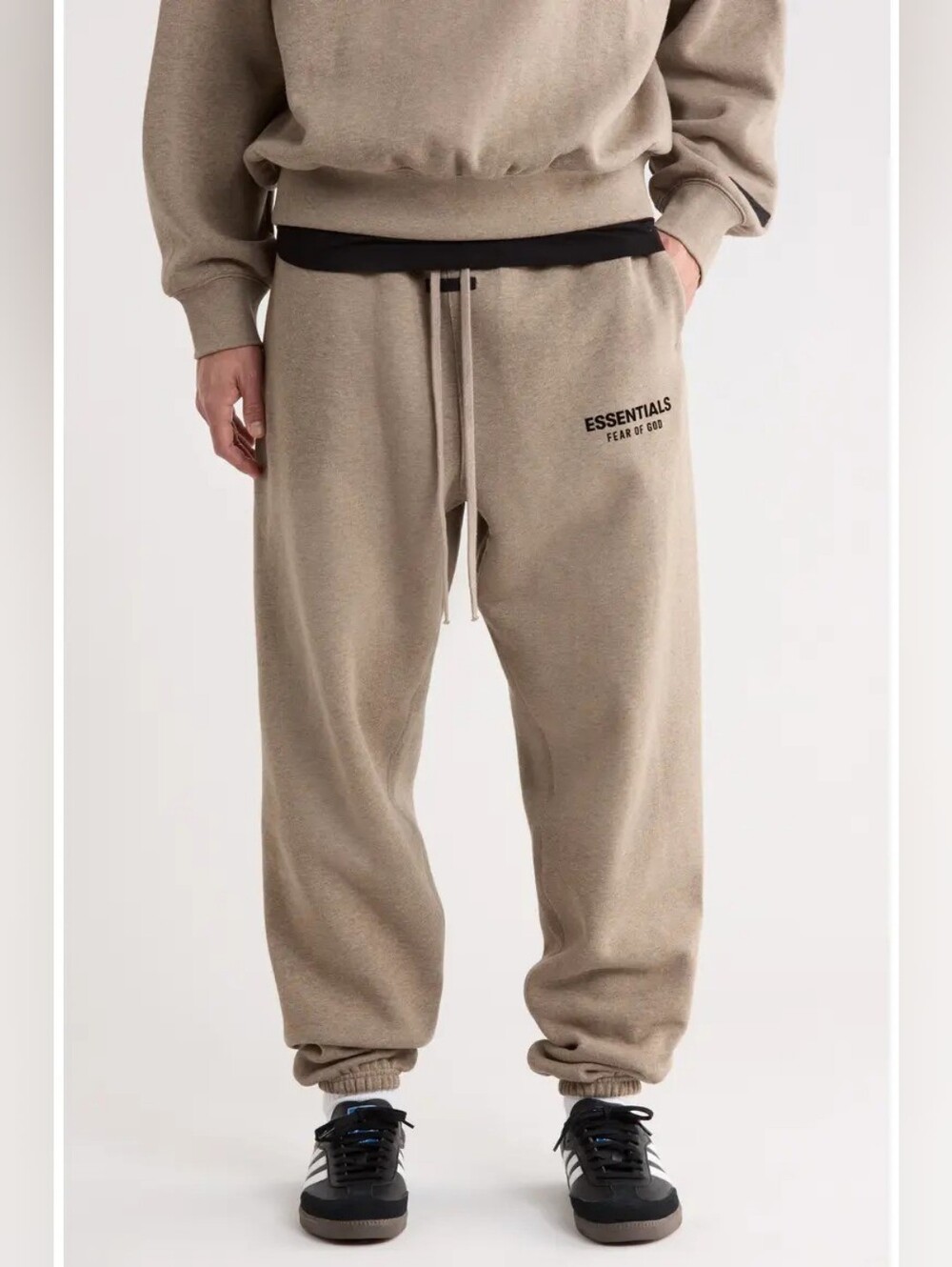 Essentials FOG Desert Sand Cuffed Sweatpants